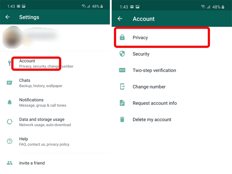 Cara membuat status WhatsApp tidak bisa dilihat orang lain